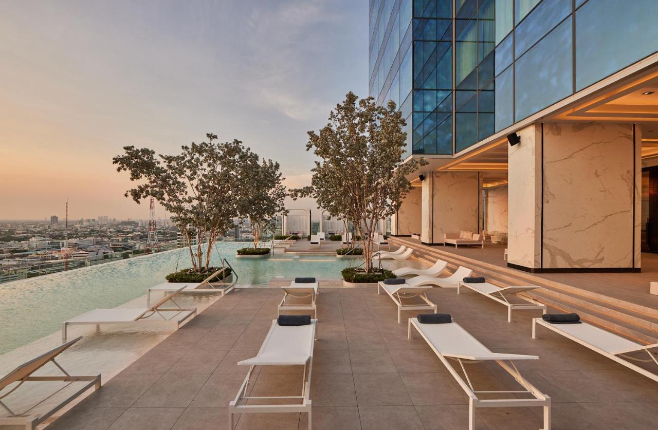 בנגקוק Eastin Grand Hotel Phayathai מראה חיצוני תמונה The swimming pool at the hotel