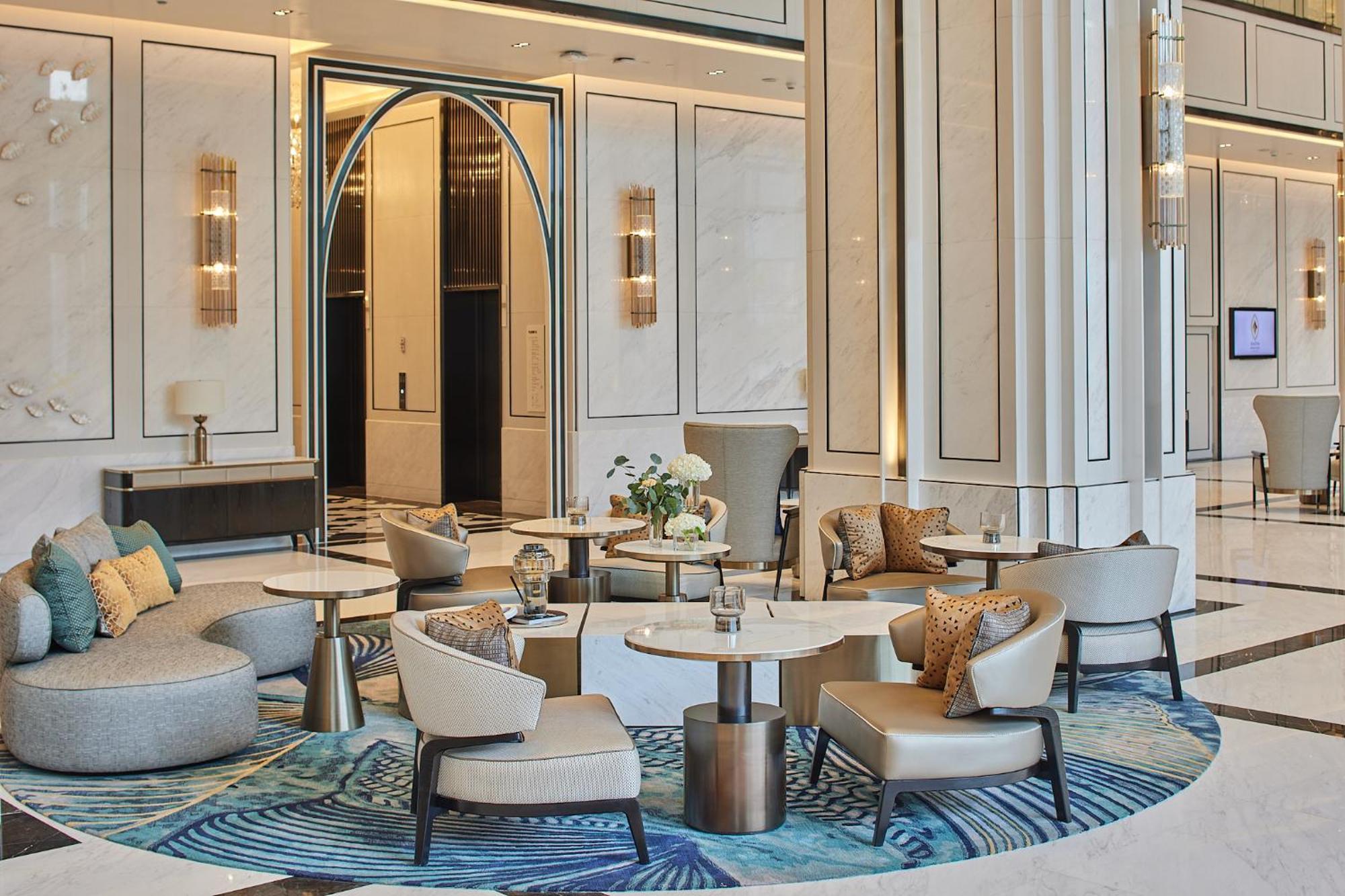 בנגקוק Eastin Grand Hotel Phayathai מראה חיצוני תמונה The lobby of the hotel