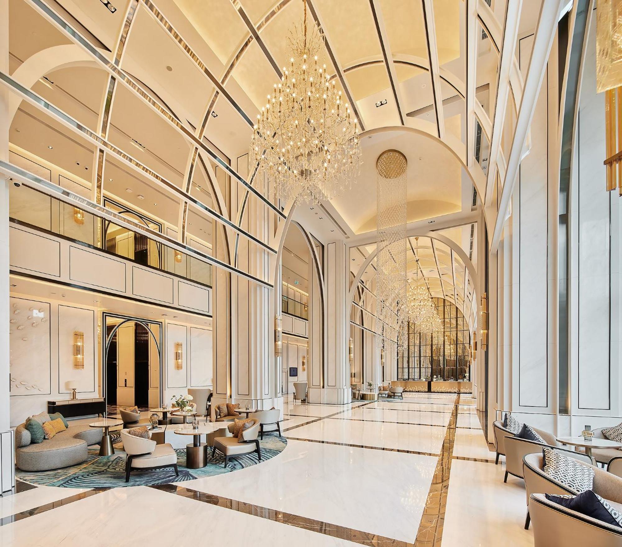 בנגקוק Eastin Grand Hotel Phayathai מראה חיצוני תמונה The lobby of the hotel